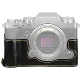 1/4 inch Thread PU Leather Camera Half Case Base for FUJIFILM X-T4, For FUJIFILM X-T4