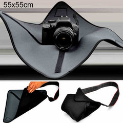 Shockproof Neoprene Bag Magic Wrap Blanket for Canon / Nikon / Sony Camera Lens, Size: 55 x 55cm, 55 x 55cm
