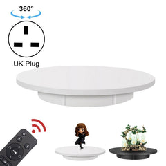 42cm Electric Rotating Display Stand Video Shooting Props Turntable, Load: 100kg, Plug-in Power, UK Plug, 42cm, UK Plug