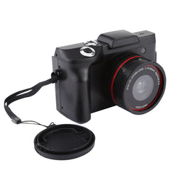 1.3 Mega Pixel Interpolation Flip Screen Interchangeable Lens Digital Camera, 2.4 inch LCD, Full HD 720P Recording, Infrared Lens, EIS, Black, White