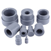 Fittest 9LTR 9 PCS Rubber Camera Lens Removal Repair Tool Set for DSLR Lens 8-83mm, Fittest 9LTR