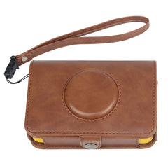 For Kodak PRINTOMATIC Full Body Camera PU Leather Case Bag with Strap, For Kodak PRINTOMATIC