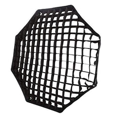 TRIOPO S90 Diameter 90cm Honeycomb Grid Octagon Softbox Reflector Diffuser for Studio Speedlite Flash Softbox, Diameter 90cm