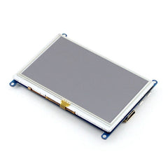 WAVESHARE 5 Inch HDMI LCD (B) 800x480 Touch Screen for Raspberry Pi Supports Various Systems, 5 Inch HDMI LCD (B)