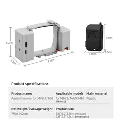 For DJI Mini 2 / Mavic Mini Air-Dropping System Thrower Parabolic, For DJI Mini 2 / Mavic Mini