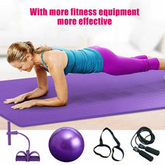 Deluxe 5-Piece Yoga & Fitness Set – Bands, Mat, Pilates & Stretching Kit