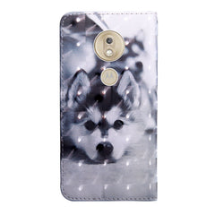3D Painting Pattern Coloured Drawing Horizontal Flip TPU + PU Leather Case with Holder & Card Slots & Wallet, For Motorola MOTO G7 Play EU / US Version, For Motorola MOTO G7 Power EU / US Version