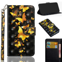 3D Painting Pattern Horizontal Flip TPU + PU Leather Case with Holder & Card Slots & Wallet, For Galaxy A20e, For Galaxy A40