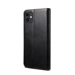 Simple Wax Crazy Horse Texture Horizontal Flip Leather Case with Card Slots & Wallet, For iPhone 11, For iPhone 11 Pro, For iPhone 11 Pro Max, For iPhone 12 mini, For iPhone 12 / 12 Pro, For iPhone 12 Pro Max