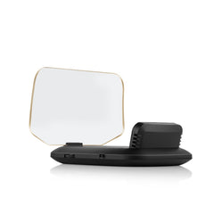 C1 OBD2 + GPS Mode Car HUD Head-up Display Compass / Speed / Water Temperature / Voltage Display / Speed / Fault Alarm / Navigation Function, C1 With Navigation Function