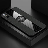 XINLI Stitching Cloth Textue Shockproof TPU Protective Case with Ring Holder, For iPhone XS Max, For iPhone 6 / 6s, For iPhone 6 Plus / 6s Plus