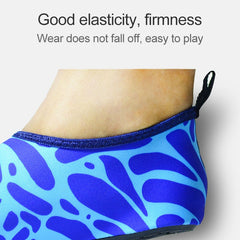Non-slip Wear-resisting Thick Rubber Sole Diving Shoes and Socks, One Pair, XL, XXL