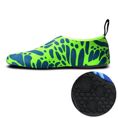 Non-slip Wear-resisting Thick Rubber Sole Diving Shoes and Socks, One Pair, XXXL