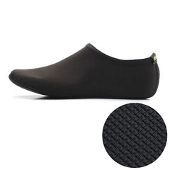 3mm Non-slip Rubber Embossing Texture Sole Solid Color Diving Shoes and Socks, One Pair, M, L, XL, XXL