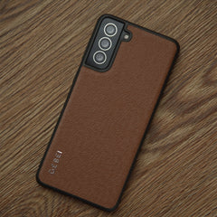GEBEI Full-coverage Shockproof Leather Protective Case, For Samsung Galaxy S21 5G, For Samsung Galaxy S21+ 5G, For Samsung Galaxy S21 Ultra 5G