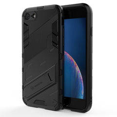 Punk Armor 2 in 1 PC + TPU Shockproof Case with Invisible Holder, For iPhone 7 & 8, For iPhone 7 Plus & 8 Plus