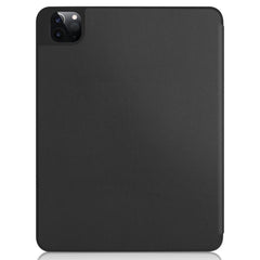 Pure Color Horizontal Flip TPU + PU Leather Case with Three-folding Holder & Sleep / Wake-up Function & Pen Slot, For iPad Pro 11 (2021)