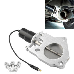 Universal Car Stainless Steel Racing Electric Exhaust Cutout Valves Control Motor, 2 inch, 2.25 inch, 3 inch
