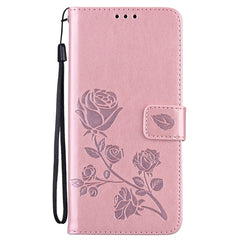 Rose Embossed Horizontal Flip PU Leather Case with Holder & Card Slots & Wallet, For Huawei Honor 10X Lite, For Huawei P smart 2021
