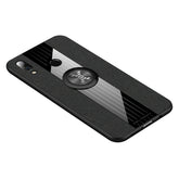 XINLI Stitching Cloth Textue Shockproof TPU Protective Case with Ring Holder, For Huawei nova 3i, For Huawei nova 4, For Huawei nova 4e, For Huawei nova 5