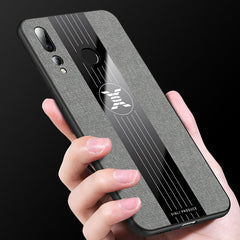 XINLI Stitching Cloth Textue Shockproof TPU Protective Case, For Huawei nova 4e, For Huawei nova 5, For Huawei nova 5i, For Huawei nova 5i Pro