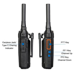 RETEVIS RB37 US Frequency 462.5625-467.7125MHz 22CHS FRS License-free Two Way Radio Handheld Bluetooth Walkie Talkie, RB37