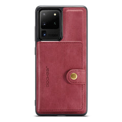 JEEHOOD Retro Magnetic Detachable Protective Case with Wallet & Card Slot & Holder, For Samsung Galaxy S20 Ultra 5G, For Samsung Galaxy Note20 Ultra, For Samsung Galaxy S21 FE