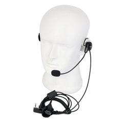 RETEVIS K-C2F 2 Pin PTT Finger Back-hanging Earphone Microphone for H-777/RT-5R/ 888s/UV5R, K-C2F