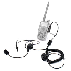 RETEVIS K-C2F 2 Pin PTT Finger Back-hanging Earphone Microphone for H-777/RT-5R/ 888s/UV5R, K-C2F