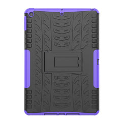 Tire Texture TPU + PC Shockproof Case with Holder, For iPad 10.2