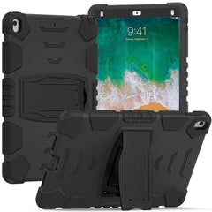 3-Layer Protection Screen Frame + PC + Silicone Shockproof Combination Case with Holder, For iPad Pro 10.5 (2019) / (2017)
