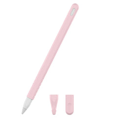 3 in 1 Pure Color Silicone Stylus Pen Protective Case Set for Apple Pencil 2