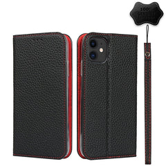 Litchi Texture Horizontal Flip Top Layer Cowhide Leather Case with Holder & Card Slots & Wallet & Strap & Wire Winder, For iPhone 11, For iPhone 11 Pro Max, For iPhone 7 / 8 / SE 2022 / SE 2020, For iPhone 7 Plus / 8 Plus