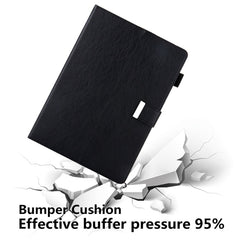 Business Style Horizontal Flip Leather Case with Holder & Card Slot & Photo Frame & Wallet & Hand Strap & Sleep / Wake-up Function, For iPad Pro 11 inch (2018)
