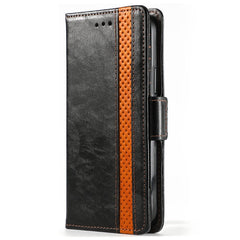 CaseNeo Business Splicing Dual Magnetic Buckle Horizontal Flip PU Leather Case with Holder & Card Slots & Wallet, For iPhone 12 mini, For iPhone 12 / 12 Pro, For iPhone 12 Pro Max, For iPhone 11 Pro