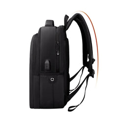SJ01 Business Casual Computer Backpack with USB Charging Port, 13-15 inch Universal