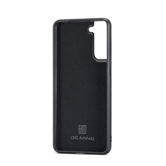 DG.MING M1 Series 3-Fold Multi Card Wallet Back Cover Shockproof Case with Holder Function, For Samsung Galaxy S21, For Samsung Galaxy S21 FE, For Samsung Galaxy S21+