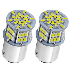 1 Pair E0052 9-14V 1156-54SMD-2835 6000K 1080LM White Light Car Decoding Turn Signal Reversing Light, E0052