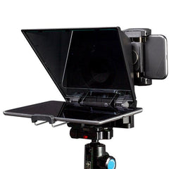 FEELWORLD TP2A NEW Portable Teleprompter with Remote Control & Lens Adapter Ring For Below 8 inches Mobile Phone / Tablet / SLR Camera, TP2A NEW
