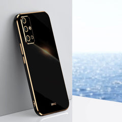 XINLI Straight Edge 6D Electroplate TPU Phone Case, For Honor 30S, For Honor 30 Youth, For Honor 50 Pro