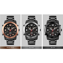 SKMEI 1642 Three-time Display Luminous Electronic Watch, Support Alarm Clock