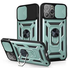Sliding Camera Cover Design TPU+PC Protective Case, For iPhone 13 Pro Max