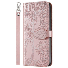 Life of Tree Embossing Pattern Horizontal Flip Leather Case with Holder & Card Slot & Wallet & Photo Frame & Lanyard, For iPhone 13 mini, For iPhone 13, For iPhone 13 Pro, For iPhone 13 Pro Max