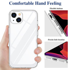 Crystal Clear Shockproof PC + TPU Protective Case, For iPhone 13 mini, For iPhone 13, For iPhone 13 Pro, For iPhone 13 Pro Max, For iPhone 12 Pro, For iPhone 12 Pro Max, For iPhone 8 Plus / 7 Plus, For iPhone XS Max