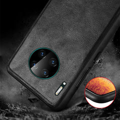 SULADA Shockproof TPU + Handmade Leather Protective Case, For Huawi Mate 30, For Huawi Mate 30 Pro, For Galaxy Note 10+