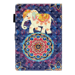 3D Embossing Pattern Horizontal Flip Leather Case with Holder & Card Slots & Wallet, For iPad 10.2, For iPad 5 / 6 / 7 / 8, For iPad Mini 5 / 4 / 3 / 2 / 1