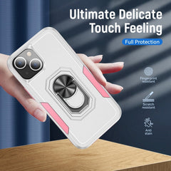 Pioneer Armor Heavy Duty PC + TPU Shockproof Case with Holder, For iPhone 13 mini, For iPhone 13, For iPhone 13 Pro, For iPhone 13 Pro Max