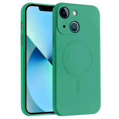 Liquid Silicone Full Coverage Shockproof Magsafe Case, For iPhone 13 mini, For iPhone 13, For iPhone 13 Pro