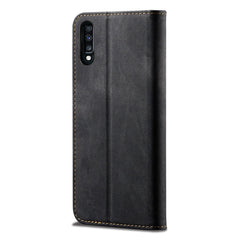 Denim Texture Casual Style Horizontal Flip Leather Case with Holder & Card Slots & Wallet, For Galaxy A70, For Galaxy M30s, For Galaxy A20s, For Galaxy A50s / A50 / A30s, For Galaxy S10 5G, For Galaxy S10