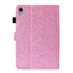 Glossy Glitter Powder Horizontal Flip Leather Case with Holder & Card Slot & Sleep / Wake-up Function, For iPad mini 2024 / mini 6